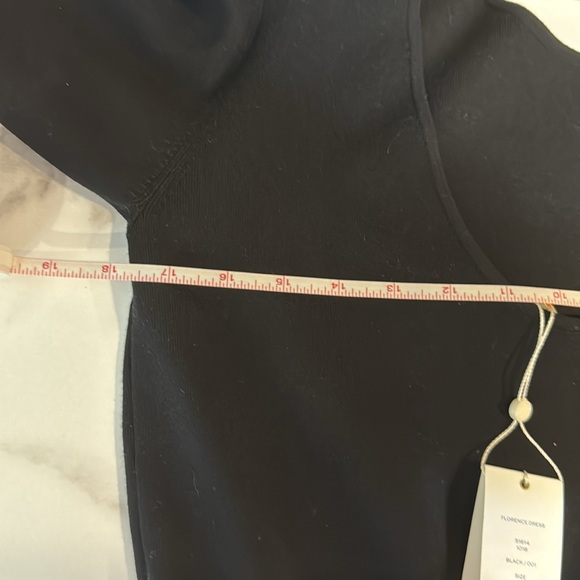 Tory Burch Florence scoop back black sweater dress - Picture 10 of 13